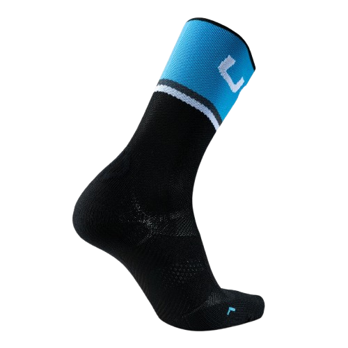 Skarpety trekkingowe UYN Man Cycling One Light Socks Black/Cobal Blue