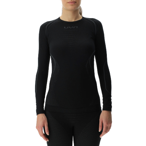 Koszulka termoaktywna UYN Woman Evolutyon Biotech UW Shirt Long_SL Black - 2023/24