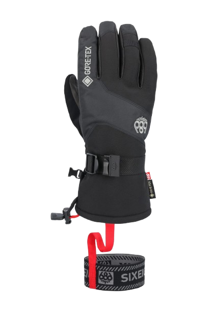 Rękawice 686 Gore-tex Leather Linear Glove Black - 2025/26