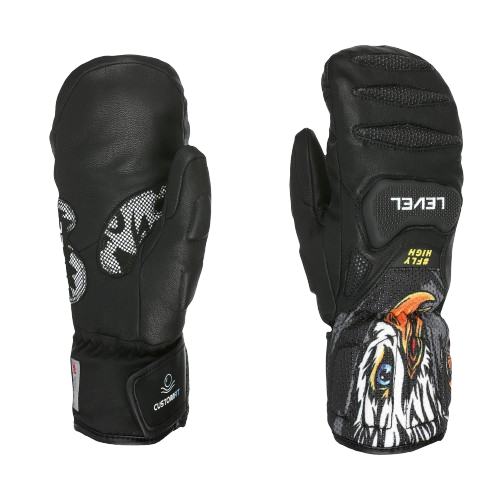 Rękawice Level SQ JR CF Mitt pk Black - 2025/26