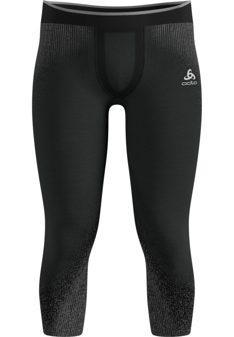 Leginsy termoaktywne Odlo Perfomance Warm Blackcomb BL Bottom 3/4 Man Black - 2025/26