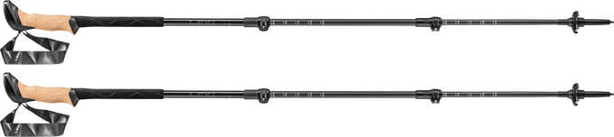 Trekking Poles LEKI Black Series Carbon