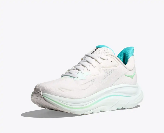 Buty damskie Hoka Clifton 10 White/Cielo Blue