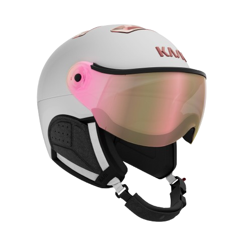 Helm KASK Chrome Visor White/Pink Gold - 2025/26