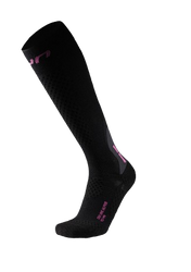 Skarpety narciarskie UYN Woman Ski One Alpine Merino Socks Black/Pink - 2025/26