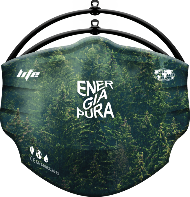 Maska ENERGIAPURA Safe Mask Junior Life Forest - 2022/23