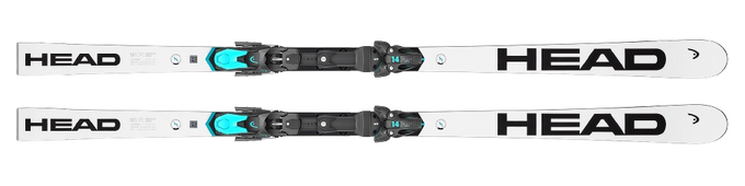 Narty HEAD WCR E-GS Rebel + Race Plate WCR 14 short (komórki) + Freeflex ST 14 - 2024/25