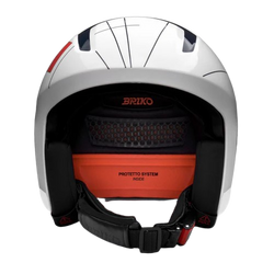Kask Briko Volcano 2.0 Graphik France Mips Shiny White - 2025/26
