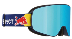 Gogle Red Bull Spect RUSH Blue/Red With Blue Mirror - 2025/26