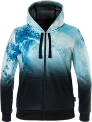 Bluza ENERGIAPURA Sweatshirt Full Zip With Hood Kalmar Life Wave - 2022/23