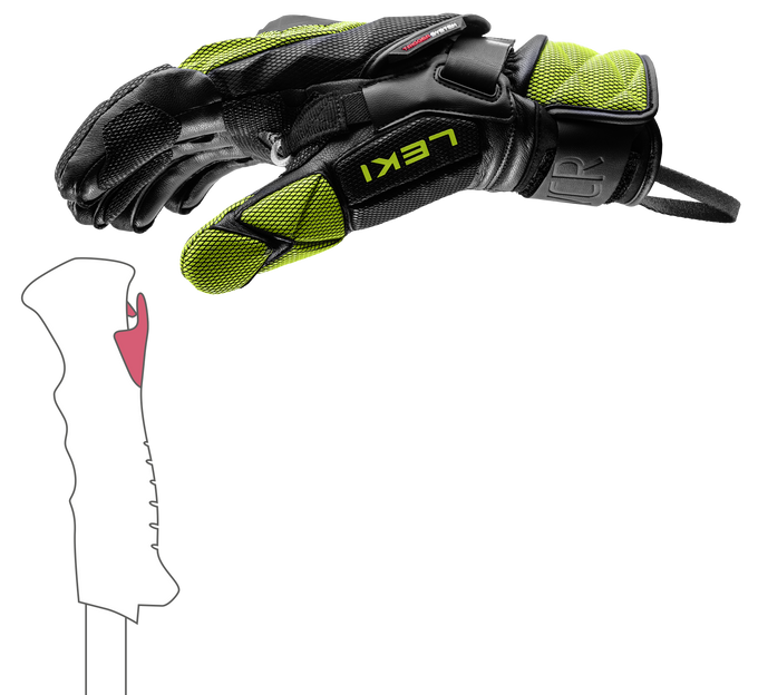 Rękawice LEKI WCR Venom GS 3D - 2025/26