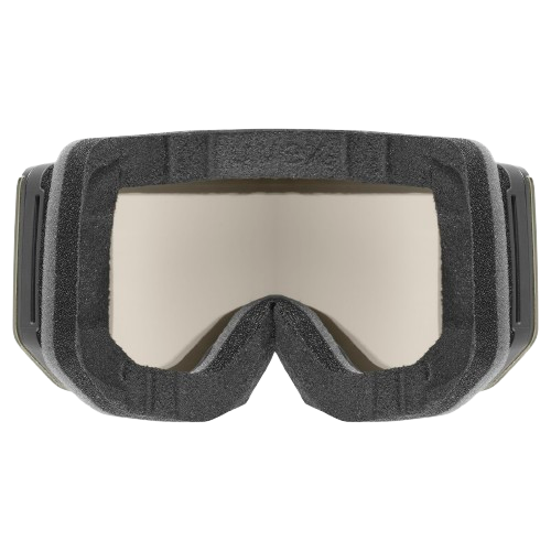 Gogle Uvex Lace ATTRACT FM Black Matt/Mirror Ice Blue + dodatkowa szyba - 2025/26