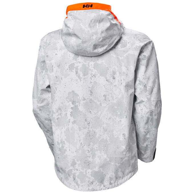 Kurtka narciarska Helly Hansen Sogn Shell 2.0 Jacket Grey Fog Snow Camo Aop - 2024/25 