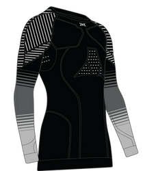 Thermounterwäsche X-bionic Invent FX Shirt LS Men Black/Grey/Light Grey - 2024/25