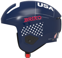 Helm Briko Vulcano 2.0 USA Shiny/Blue White - 2024/25
