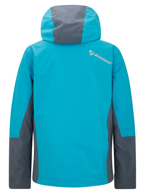 Kurtka narciarska Ziener Trivor Junior Padded Carribean Ombre - 2024/25