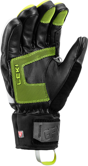 Rękawice LEKI Griffin Prime 3D White/Neon - 2025/26