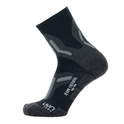 Skarpety trekkingowe UYN Man Trekking 2in Merino Socks Black/Grey 