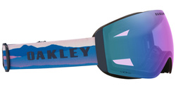 Gogle Oakley Flight Deck Pro M Mikaela Shiffrin Sig/Prizm Snow Iced Iridium + Dodatkowa Szyba Prizm Snow Sapphire Iridium - 2025/26