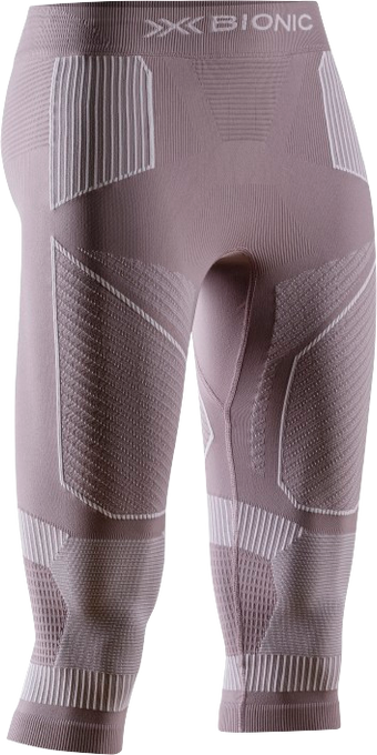Bielizna termoaktywna X-bionic Energy Accumulator Light Pants 3/4 WMN Dusty Lavender/Arctic White - 2024/25