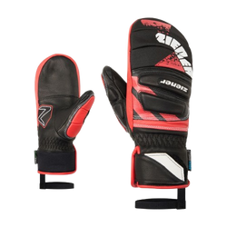 Rękawice Ziener Lopaki-z As® Pr Mitten Glove Junior Unisex Black Red - 2025/26