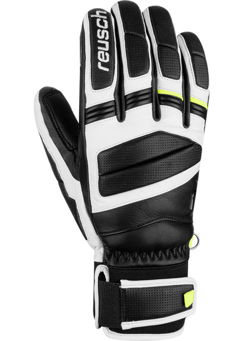 Gloves Reusch Master Pro Black/White/Safety Yellow - 2025/26