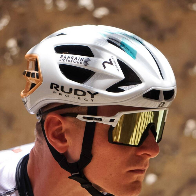 Kask Rudy Project EGOS BAHRAIN TEAM PEARL Glod Gloss