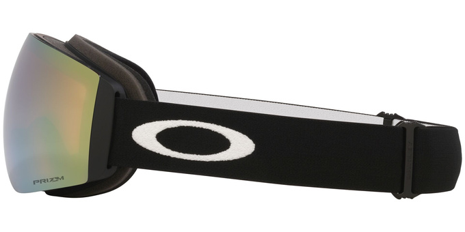 Gogle Oakley Flight Deck Pro M Matte Black/Prizm Sage Gold Iridium + Dodatkowa Szyba Prizm Snow Iced Iridium - 2025/26