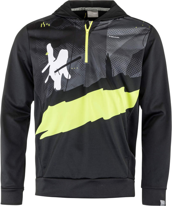 Bluza HEAD Race Hoodie Print Junior - 2021/22