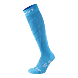 Skisocken UYN Junior Ski Socks Turquiose - 2025/26
