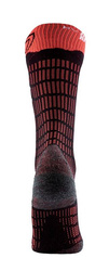 Ski socks Sidas Ski Comfort Black/Orange - 2025/26