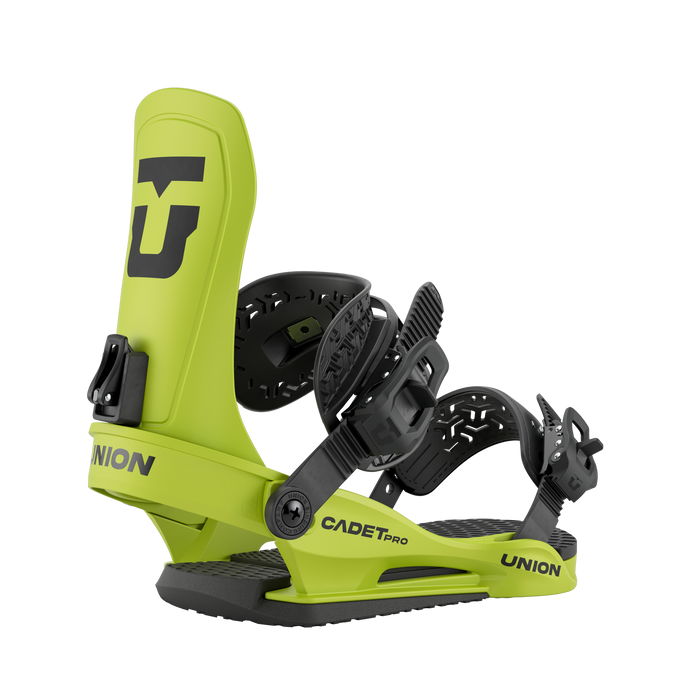 Snowboardbindungen Union Cadet PRO Cyber Lime - 2025/26