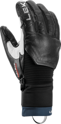 Gloves LEKI Hevon Pro 3D Black/Marine - 2025/26
