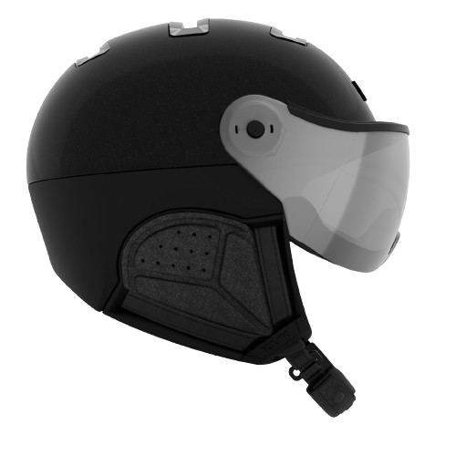 Helm KASK Chrome Visor Vibes Black - 2025/26