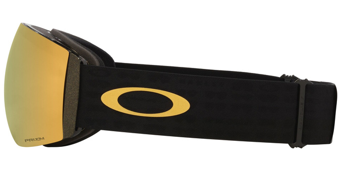 Gogle Oakley Flight Deck Pro M Mettalic Black Gold/Prizm 24K + Dodatkowa Szyba Prizm Snow Iced Iridium - 2025/26