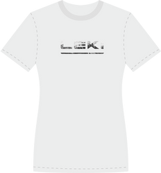 Koszulka LEKI Woman Logo T-Shirt White/Black - 2022
