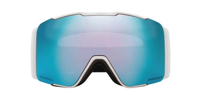 Gogle Oakley Line Miner Pro M Matte White/Prizm Snow Sapphire Iridium + Dodatkowa Szyba Prizm Snow Iced Iridium - 2025/26