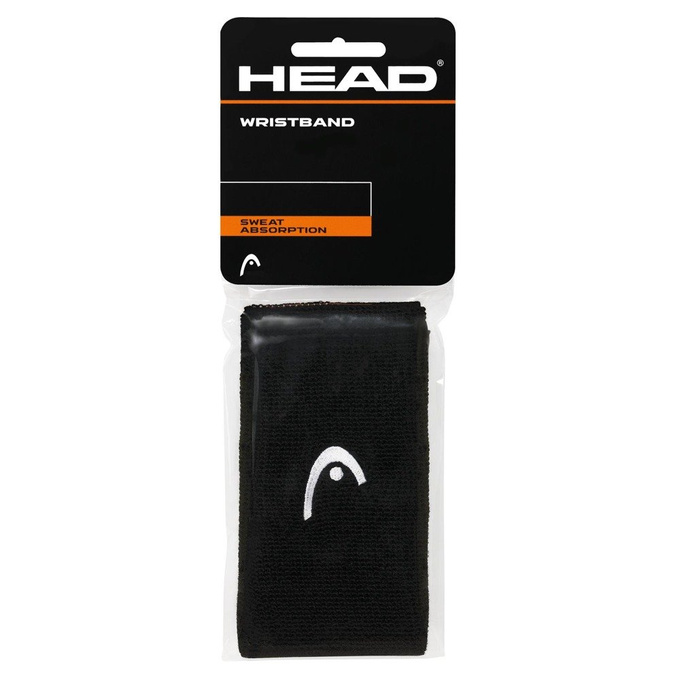 HEAD Wristband 5` Black