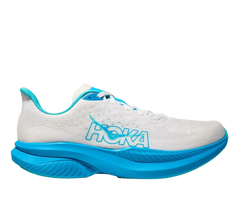 Men shoes Hoka Mach 6 White/Skyward Blue