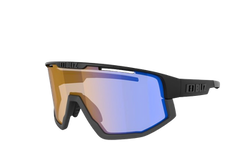 Okulary BLIZ Fusion Nano Nordic Light Matt Black/Coral Orange Blue