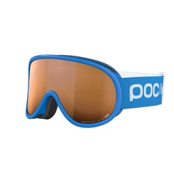 Gogle POC Pocito Retina Fluorescent Blue/Partly Sunny Light Orange - 2025/26