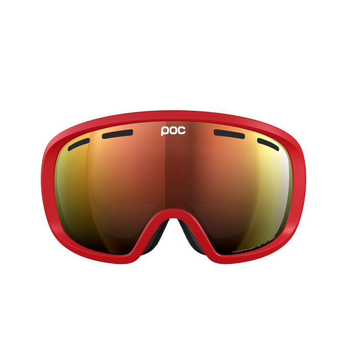 Ski goggles POC Fovea Prismane Red/Partly Sunny Orange - 2025/26