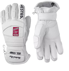 Rękawice Hestra RSL Comp Vertical Cut d3O Impact White/Medium Blue - 2025/26
