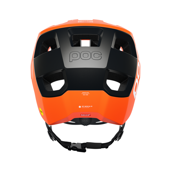 Kask Rowerowy POC Kortal Race MIPS Fluorescent Orange AVIP/Uranium Black Matt - 2024
