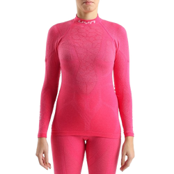 Koszulka termoaktywna UYN Woman Elevatyon Biomorph UW Shirt New Long SL Turtle Neck Pink Yarrow - 2025/26