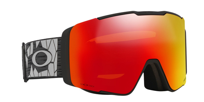 Gogle Oakley Line Miner Pro L Black Reinforce/Prizm Snow Torch Iridium + Dodatkowa Szyba Prizm Snow Iced Iridium - 2025/26