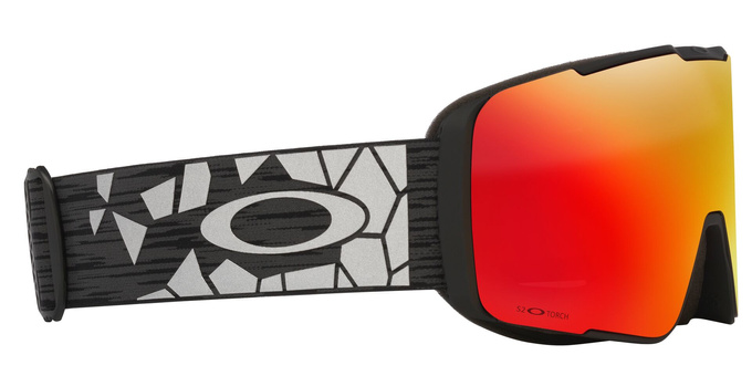 Gogle Oakley Line Miner Pro L Black Reinforce/Prizm Snow Torch Iridium + Dodatkowa Szyba Prizm Snow Iced Iridium - 2025/26