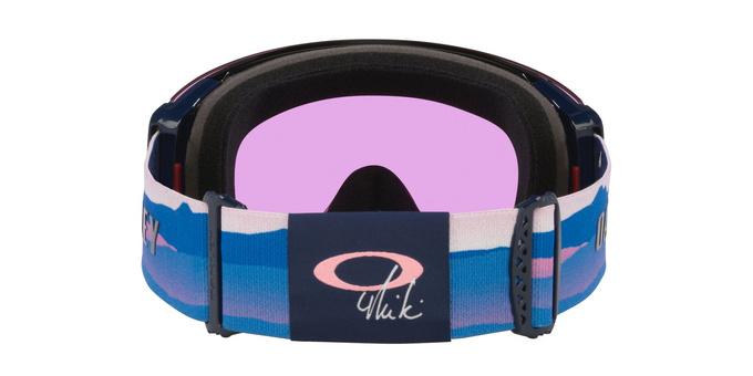 Gogle Oakley Flight Deck Pro M Mikaela Shiffrin Sig/Prizm Snow Iced Iridium + Dodatkowa Szyba Prizm Snow Sapphire Iridium - 2025/26