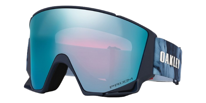 Gogle Oakley Flow Scape L Aleksander Kilde Signature/Prizm Snow Sapphire Iridium + Dodatkowa Szyba Prizm Snow Iced Iridium - 2025/26