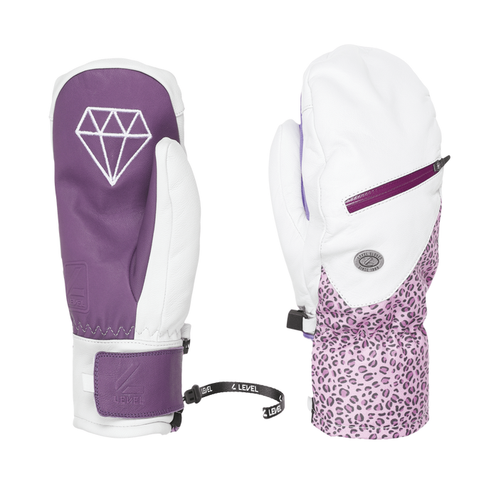 Gloves Level Pulsar Mitt White - 2025/26